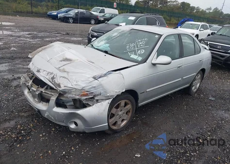 2005 Nissan Sentra 1.8S z USA, uszkodzony, nr VIN 3N1CB51D45L531740